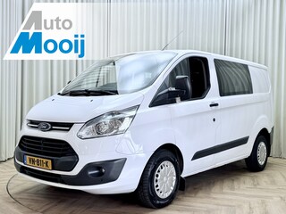 Ford Transit Custom 270 2.2 TDCI L1H1 Trend DC *6-persoons* Camera / Trekhaak / Cruise / Navigatie / Airco / PDC V&A / Org.NL!