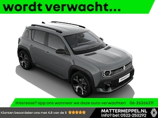 Renault 4 Comfort Range Techno 52 kWh | Pack Winter Premium | Stoel+Stuurverwarming | Navigatie | Climate Control | Camera + Sensoren | Apple CarPlay/Android Auto