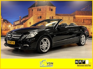 Mercedes-Benz E-klasse Cabrio 200 CGI Avantgarde AMG Leer Navi Xenon