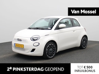 Fiat 500 3+1 Icon 42 kWh | VERWACHT | NAVIGATIE | APPLE CARPLAY | KLIMAATREGELING | STOELVERWARMING