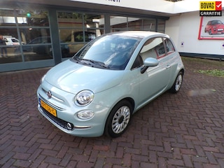 Fiat 500 1.0 Hybrid Dolcevita Navi./Apple Car Play/Unieke Kleur/Climate Control/15"LMV/Panoramadak/PDC/Cruise Control