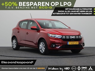 Dacia Sandero 100pk TCe ECO-G Expression | Trekhaak | Airco | AppleCarplay/AndroidAuto | LPG G3 |