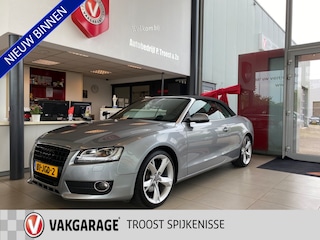 Audi A5 Cabriolet 3.2 FSI Pro Line,NL Auto,S Linepakket,Automaat,Leder &Stoelverwarming,Navigatie,Achteruitrijcamera,Climate&Cruisecontrol,Spraakbediening,19 Inch Lmv