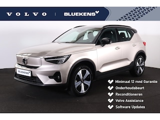 Volvo XC40 Recharge Twin Ultimate 78 kWh - Panorama/schuifdak - IntelliSafe Assist & Surround - 360º Camera - Harman/Kardon audio - Verwarmde voorstoelen, stuur & achterbank - Parkeersensoren voor & achter - Elektr. bedienb. voorstoelen met geheugen links - Draadloze tel. lader - Warmtepomp - 19' LMV
