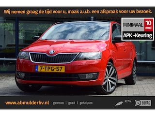 Skoda Rapid Spaceback 1.2 TSI Greentech Ambition Businessline Pro | Org. NL | Trekhaak | APK 6-2026 | Panoramadak | 17'' Velgen | Cruise Control | Airco | DAB+ Radio |