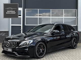 Mercedes-Benz C-klasse Estate C63 | Burmester | AMG- Performance | Carplay | Stoelverwarming | Sfeer | 19 inch