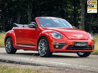 Volkswagen Beetle Cabriolet 1.4 TSI Sport R-Line | Navi | Clima | Cruise | Leder | Camera | Windscherm |