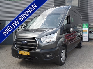 Ford Transit 350 2.0 TDCI L3H3 Trend Automaat, 3 Zitter, Navigatie, Achteruitrijcamera, Schuifdeur rechts, Airco, Cruise controle, Pdc V/A, Trekhaak, 130pk!! 3 maanden garantie op motor en versnellingsbak.