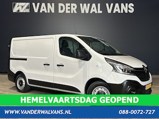Renault Trafic 2.0 dCi 120pk L1H1 Euro6 Airco | LED | Navigatie | Cruisecontrol | Trekhaak Parkeersensoren, Bijrijdersbank