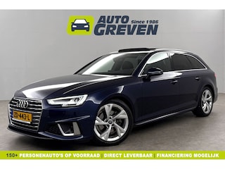 Audi A4 35 TFSI 150PK S-line Pano LED Clima Cruise Navigatie 18"LMV Parkeersensoren