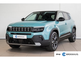 Jeep Avenger Summit 54 kWh | Warmte Pomp | El. Achterklep | Keyless | Navigatie | Apple Carplay & Android Auto | Camera |
