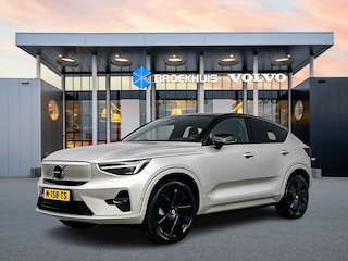 Volvo C40 Recharge Twin Silverline Edition 78 kWh | 20" | Leder / Nubuck | Matrix LED | Getint glas | 360 Camera | Elektr. verst. stoelen | Harman Kardon | Stoel/stuurverwaring | Warmtepomp