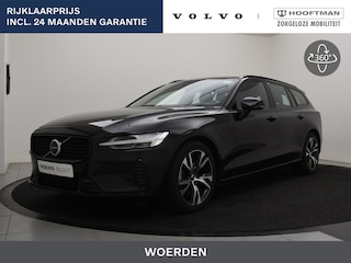 Volvo V60 T6 PLUG-IN HYBRID LONG RANGE PLUS DARK SCHUIFDAK TREKHAAK H/K AU