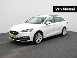 Seat Leon Sportstourer 1.5 eTSI Style | AUTOMAAT | Navigatie | Trekhaak! | Apple Carplay / Android Auto | Camera | Climate Control | Virtual Cockpit | Lichtmetalen Velgen |