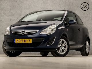 Opel Corsa 1.4-16V Anniversary Edition (AIRCO, ELEK RAMEN, CRUISE, SPORTSTOELEN, PARKEERSENSOREN, NIEUWE APK, NIEUWSTAAT)