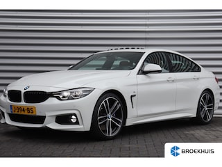 BMW 4-SERIE GRAN COUPÉ 430I 252PK HIGH EXECUTIVE EDITION M-SPORT AUTOMAAT / NAVI / LEDER  / XENON / CLIMA / LED / PDC / 19" LMV / KEYLESS / HUD / SCHUIF-KANTELDAK / WEGKLAP. TREKHAAK / UNIEK / NIEUWSTAAT !!