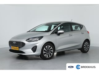 Ford Fiesta 1.0 EcoBoost Titanium | LED | Navi By App | Parkeersensoren | Airco | DAB | Cruise Control