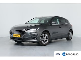 Ford Focus 1.0 EcoBoost Hybrid Titanium | Navigatie Sync 4 | Climate Control | Cruise Control | Getint Glas | Parkeersensoren | Led | Lichtmetalen velgen