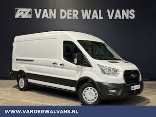 Ford Transit 2.0TDCI 131pk L3H2 Euro6 Airco | Camera | Navigatie | Apple Carplay | Android Auto Cruisecontrol, Elektrisch verstelbare bestuurdersstoel, Stoelverwarming, Verwarmde voorruit, Parkeersensoren, Bijrijdersbank, 2500kg trekvermogen