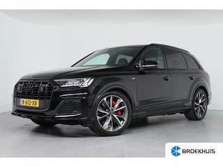 Audi Q7 60 TFSI e quattro Competition | Matrix | Adaptive Cruise | 21 inch | Elektr Stoel + Mem | Stoelverwarming | 360 Camera | Elektr Achterklep | Leder/Alcantara | Navigatie | Climate Control