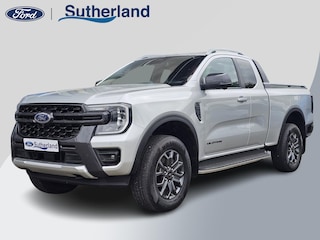 Ford Ranger 2.0 Wildtrak Super Cab EcoBlue Trekhaak | 3.500 kg trekgewicht | Vol leder | Full led | Adaptive cruise control | Surround camera | Digitaal dashboard | Stoelverwarming etc.