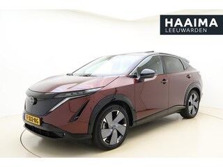 Nissan Ariya Evolve 91 kWh | Navigatie | Elektrisch Schuif/kanteldak| Camera | Keyless | Stoel & Stuurverwarming | Climate control | Voorruitverwarming | Lichtmetalen velgen