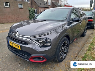 Citroën C4 Shine 50 kWh 3 Fase | Vol-Leder | Adaptive Cruise | Dodehoek-Detectie | Keyless-Entry | Climate Control | Warmtepomp | Navigatie | Achteruitrijcamera | !!