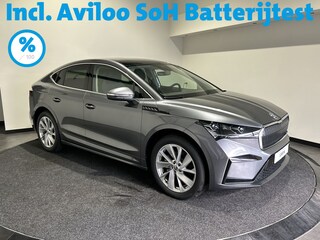 Skoda Enyaq Coupé 60 Sportline | LED | Glazen dak | Lichtmetalen Velgen 20 inch | NIEUW! Vanuit voorraad leverbaar SoH (batterijcheck) 100 % score!