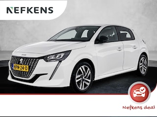 Peugeot 208 Allure 100pk | Navigatie via Apple Carplay / Android Auto | Achteruitrijcamera | Stoelverwarming | Climate Control | Cruise Control | Parkeersensoren | Bluetooth | Stof/kunstleder | Keyless | DAB+ radio | Led koplampen | Donker getint glas | 16" lichtmetalen velgen |