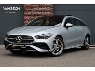 Mercedes-Benz CLA Shooting Brake 250 e Star Edition AMG Line Aut8 | Panoramadak | Distronic | Memory | Trekhaak | Verwarmd Stuurwiel | HUD | Multibeam LED | Keyless Go | Advanced Sound System |