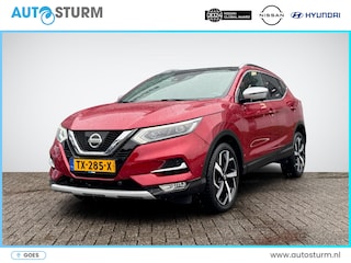 Nissan Qashqai 1.2 Tekna + | Panoramadak | Nappa Leder | BOSE Audio | Geheugenstoel | Navigatie | 360° Camera | Stoelverwarming | Rijklaarprijs!