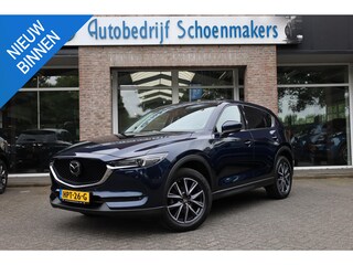 Mazda CX-5 2.5 SkyActiv-G 194 GT-M 4WD TREKHAAK-AFN 360-CAMERA HUD PANO LEER+MEMORY CLIMA CRUISE NAVI STOEL&STUURVERW. BOSE-AUDIO ELEK-ACHTERKLEP DAB 19"LMV 2xKEYLESS
