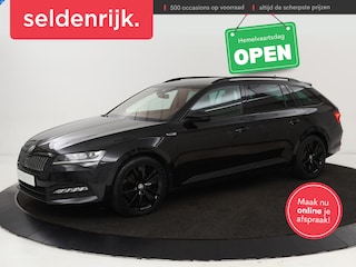 Skoda Superb 1.4 TSI iV Sportline | Leder/Alcantara | Stoel & stuurverwarming | Adaptive cruise | Matrix LED | Camera | Navigatie | Keyless | Carplay | Navigatie | Memory | Virtual Cockpit | PHEV