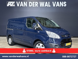 Ford Transit Custom 2.0 TDCI 131pk Automaat L1H1 Euro6 Airco | Camera | Navigatie | Cruisecontrol 2x Zijdeur, L&M velgen, Verwarmde voorruit, Parkeersensoren, Bijrijdersbank