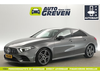 Mercedes-Benz A-klasse 180 AMG Sfeerverl. LED Clima Camera Cruise Virtual Navi 18"LMV Parkeersensoren
