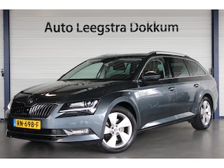 Skoda Superb Combi 1.6 TDI Ambition Business Pano | Trekhaak | Navi | Xenon/LED | Stoelverw. | Bluetooth | Clima | Cruise | 17" LMV | PDC V+A