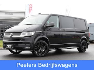 Volkswagen Transporter 2.0 TDI L2H1 32 DC Bulli Black Edition Virtual, Adaptieve Cruise, LED, Camera, Carplay, Automaat, 150PK, Multimedia, UNIEK!