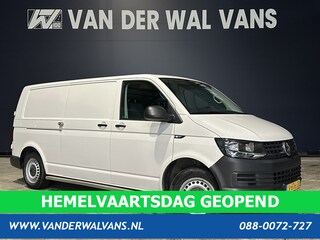 Volkswagen Transporter 2.0 TDI L2H1 Inrichting Euro6 Airco | 2x zijdeur Navigatie | Apple Carplay | Cruisecontrol Trekhaak, Android Auto, Parkeersensoren