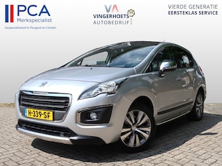 Peugeot 3008 1.6 - 16v. 165 Pk * Automaat * 100% Benzine * Luxe Allure * Navigatie * Panoramadak * 1/2 Leder Interieur * Trekhaak * Head Up Display * Climate & Cruise Control * Vingerhoets: Vierde Generatie Eersteklas Service !