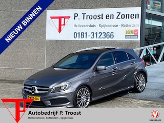 Mercedes-Benz A-klasse 180 Orig.Ned auto/MEENEEMPRIJS!! AMG pakket/Panoramadak/Navigatie/Climate control/Cruise control/Parkeersensoren/Spiegel verwarming/Xenon
