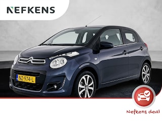 Citroën C1 Shine 68 pk | Achteruitrijcamera | Parkeersensoren Achter | LED Dagrijverlichting | Airco | Lederen Stuurwiel en Versnellingspook | Mistlampen Voor | Start/Stop Systeem | Buitenspiegels Elektrisch Verstel -en Verwarmbaar | 15" Lichtmetalen Velgen |
