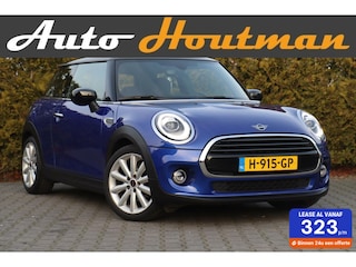 Mini Cooper 1.5 Automaat Chili|Ecc|Carplay|Navi|Pdc|Leder|Zwarte hemel|Dealer onderhouden