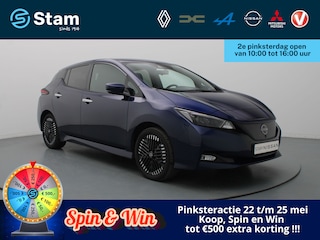 Nissan Leaf 150pk Tekna 39 kWh BOSE | 360° Camera | Adapt. Cruise | Parkeersens. v+a | Stoel-/stuurverw.