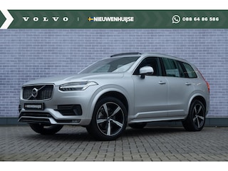 Volvo XC90 T5 AWD R-Design | 7-Zits | Navi | Schuif-/Kanteldak | Head-Up Display | 360 Camera | Stoelverwarming | Luchtvering | BLIS | Park Assist | Trekhaak | Keyless | Memory | Elek. Achterklep | 20" LM