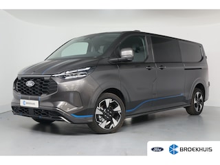 Ford Transit Custom 320 2.5 PHEV L2H1 Sport DC | Trekhaak | LED | Navi | 360 Camera | Cruise Adaptive | Stoel/Stuur Verwarming | Clima | Keyless | BLIS | DAB