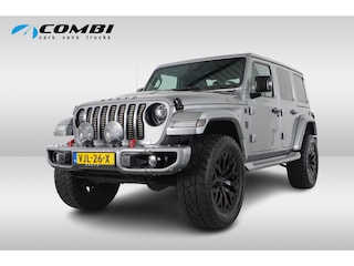 Jeep Wrangler Unlimited 2.2D BRUTE Richmond > *Custom built* | removable Hardtop | 4x4 | Grijs kenteken | 22inch High gloss Black...
