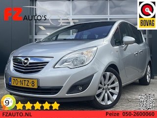 Opel Meriva 1.4 Turbo Cosmo - Uitstekend onderhouden - Climate Control - Fietsendrager in achterbumper!