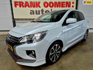 Mitsubishi Space Star 1.2 80PK Nova + Dealer OH|Parelmoer|DAB|Navi|Android|Apple|Climate control|Cruise|Leder/stof|15"LMV
