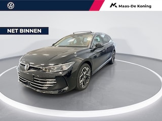 Volkswagen Passat Variant 1.5 204pk DSG eHybrid Elegance Business · Panoramadak · 360 Camera · Elek. Trekhaak · Stoelmassage · Stoelventilatie · 18'' Inch · Garantie t/m 05-08-2029 of 100.000km