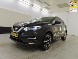 Nissan Qashqai 1.3 DIG-T 140PK Tekna+leder+pano-dak+navigatie+camera+led+19"lmv = TOP !!